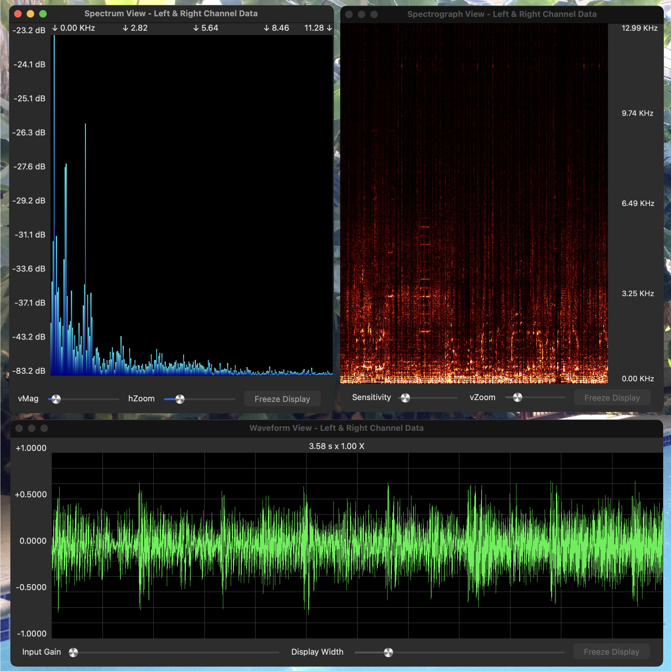 Audio Spectrum Analyzer Mac