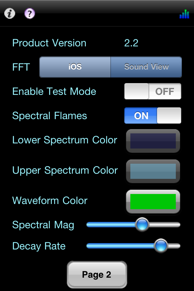 spectrum analyzer iphone