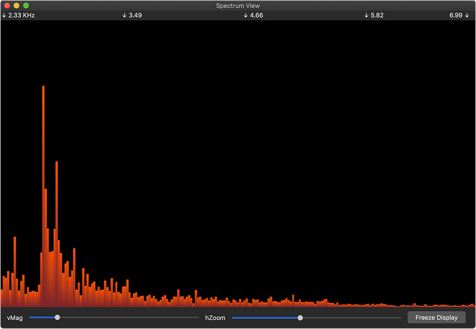 Audio Spectrum Analyzer Mac