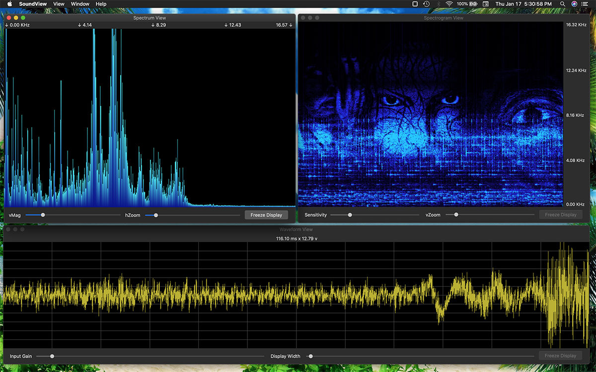 Spectrum Analyzer macOS