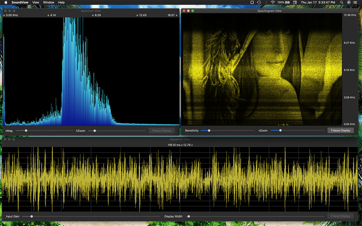 Spectrum Analyzer macOS