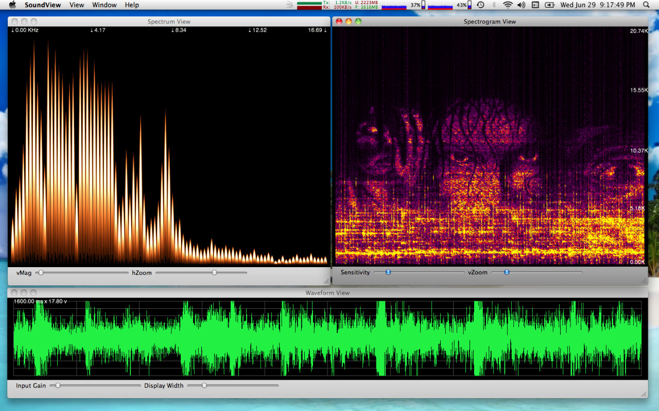 Audio Spectrum Analyzer Mac