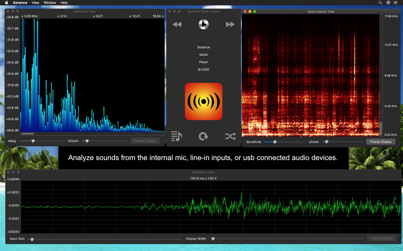 Spectrum Analyser macOS