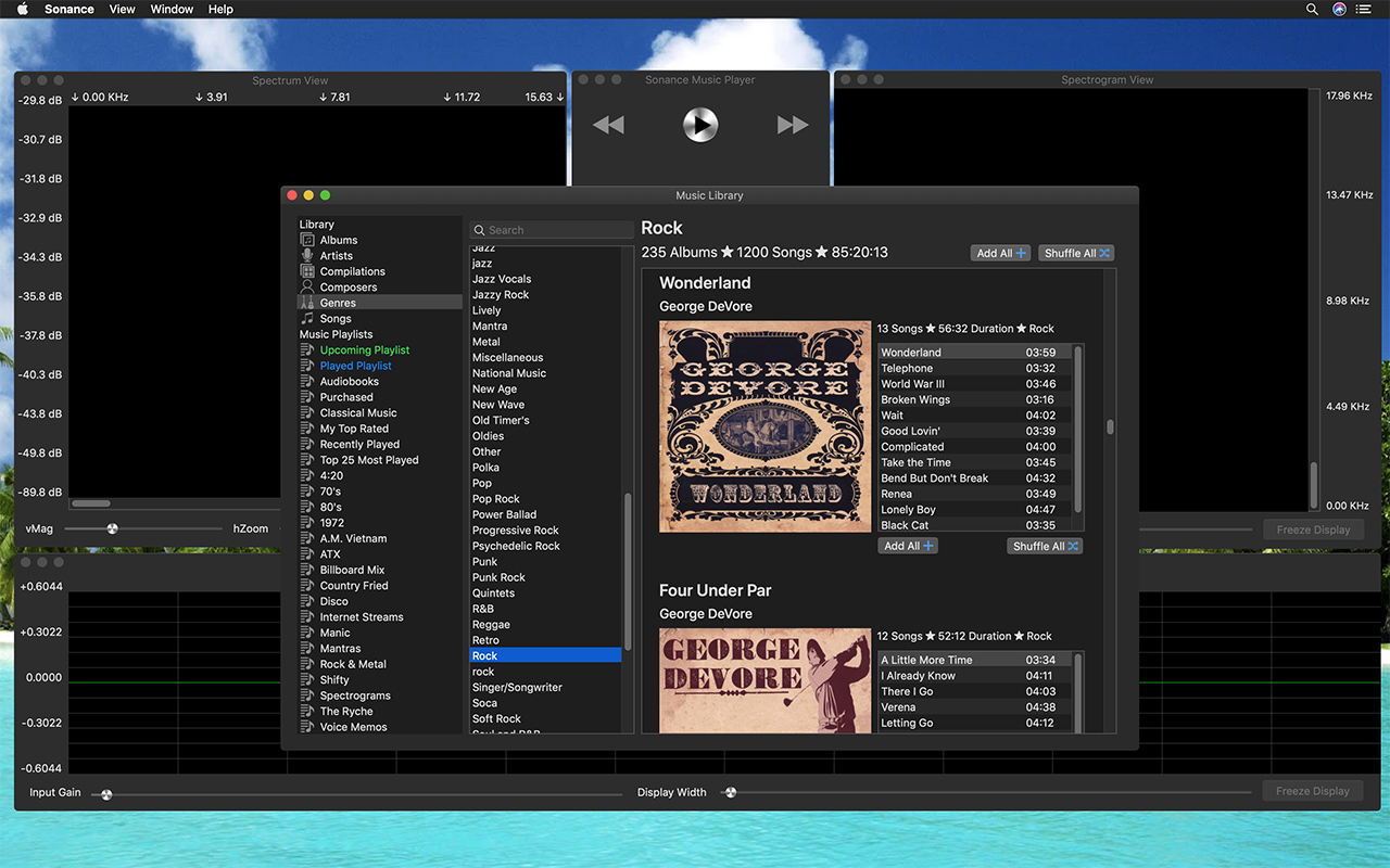 Spectrum Analyser macOS