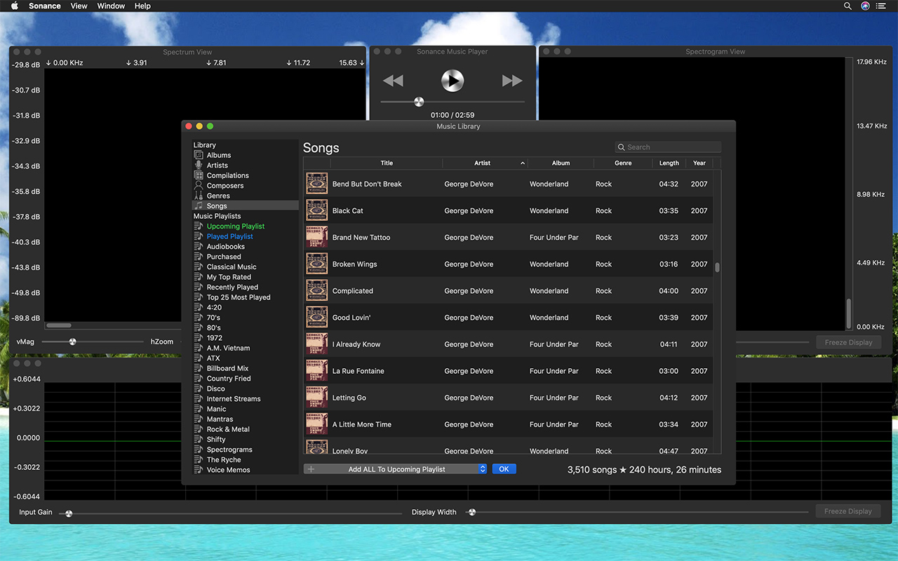 Spectrum Analyzer macOS