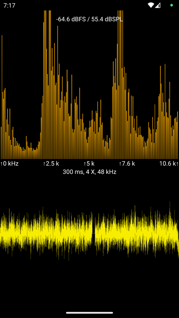 Audio Spectrum Analyzer Android