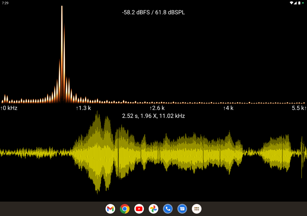 Spectrum Analyzer Android