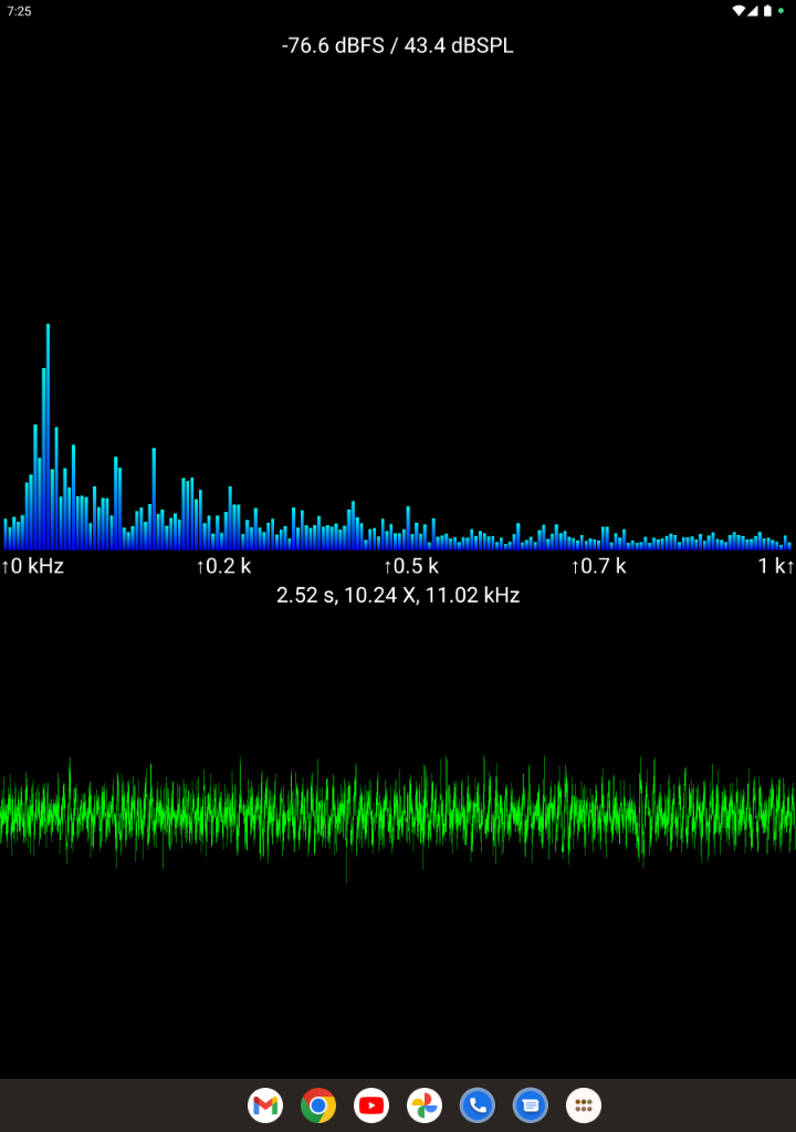 Audio Spectrum Analyzer Android