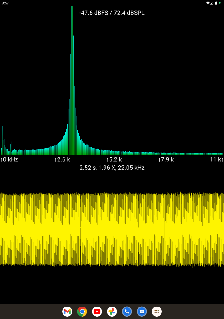 Audio Spectrum Analyzer Android